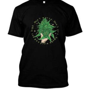 Hand holding Cannabis t-shirt