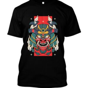 Samurai helmet t-shirt