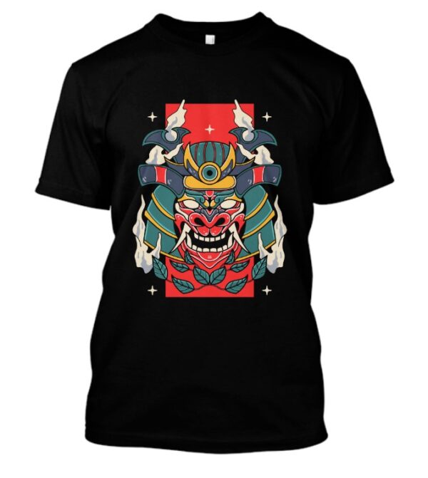 Samurai helmet t-shirt