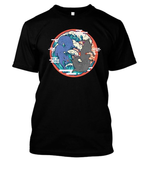 Wolf japanese style t-shirt