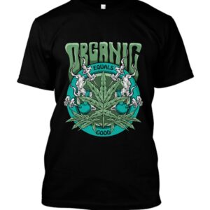 Organic cannabis t-shirt