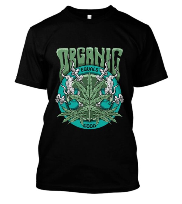 Organic cannabis t-shirt