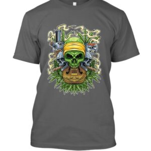 3 Skull Weeds t-shirt