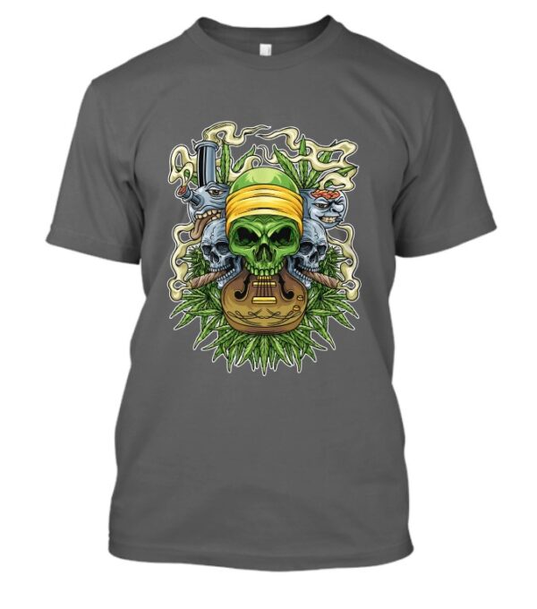 3 Skull Weeds t-shirt